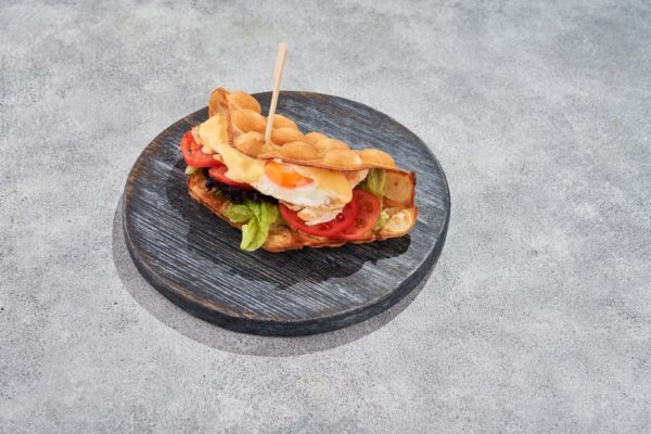 Гонконгский завтрак с курицей