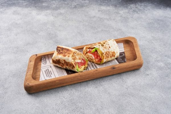 Шаурма с тигровыми креветками