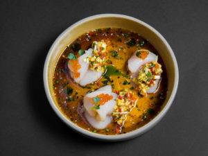 Севиче из морского гребешка