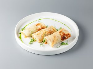 Блины с говяжьим фаршем