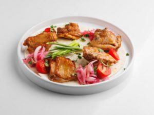 Шашлык из филе куриного бедра