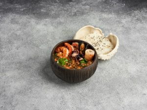 Суп Том ям с морепродуктами