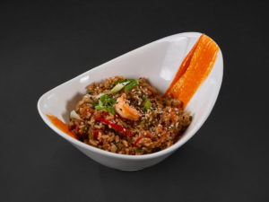 Гохан с креветками