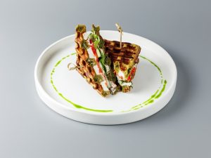 Сэндвич с лососем