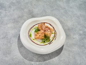 Блины с ветчиной и сыром