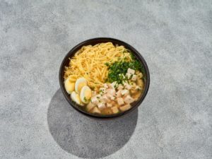 Токмач с выпечкой