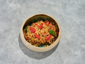 Булгур с овощами