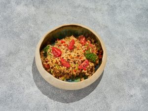 Булгур с овощами