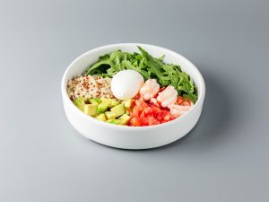 Боул с креветками