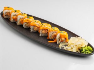 Ролл с острым крабом