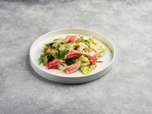 Салат с камчатским крабом