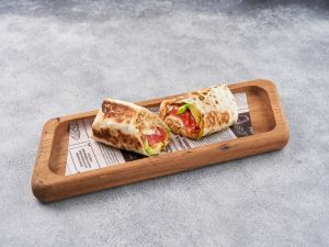 Шаурма с тигровыми креветками