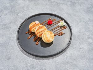 Сырники с солёной карамелью