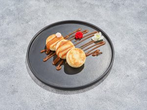 Сырники с солёной карамелью