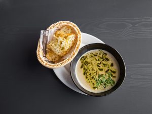 Крем-суп из белых грибов