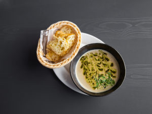 Крем-суп из белых грибов