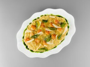 Ризотто с гребешком и трюфелем