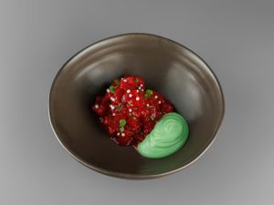 Тунец во фруктовой заправке