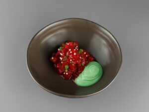 Тунец во фруктовой заправке