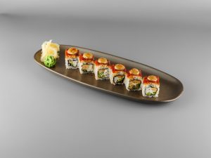 Ролл с фуагра и трюфелем