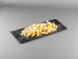 Картофель фри с сыром пармезан