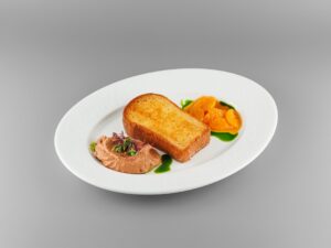 Паштет из утиной печени с сезонным чатни