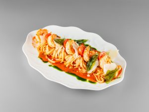 Баветте с креветками