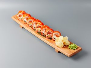 Ролл Калифорния с лососем