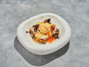 Бельгийская вафля с куриным филе
